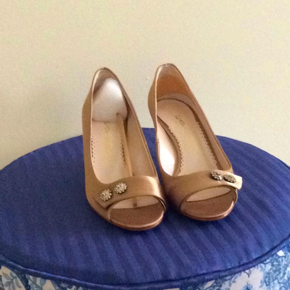 Gold heels